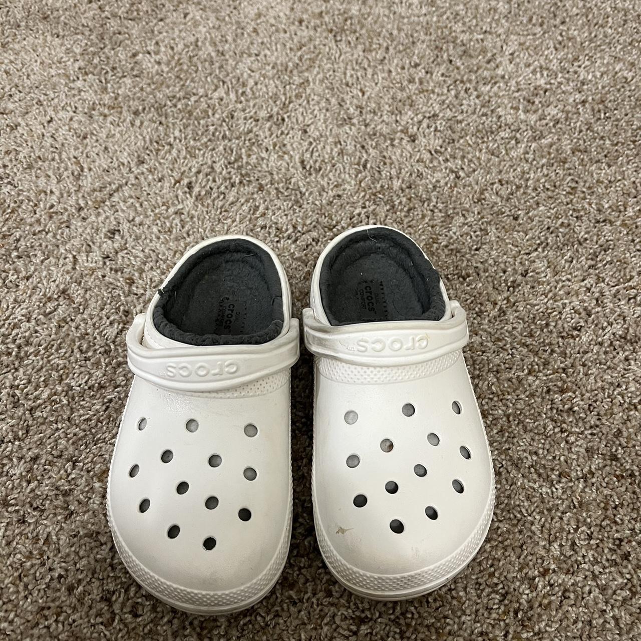 FLUFFY CROCS - Depop