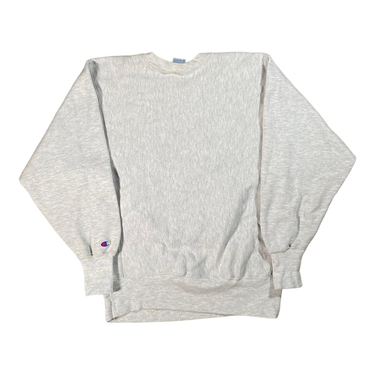 Champion Men's Grey Jumper | Depop