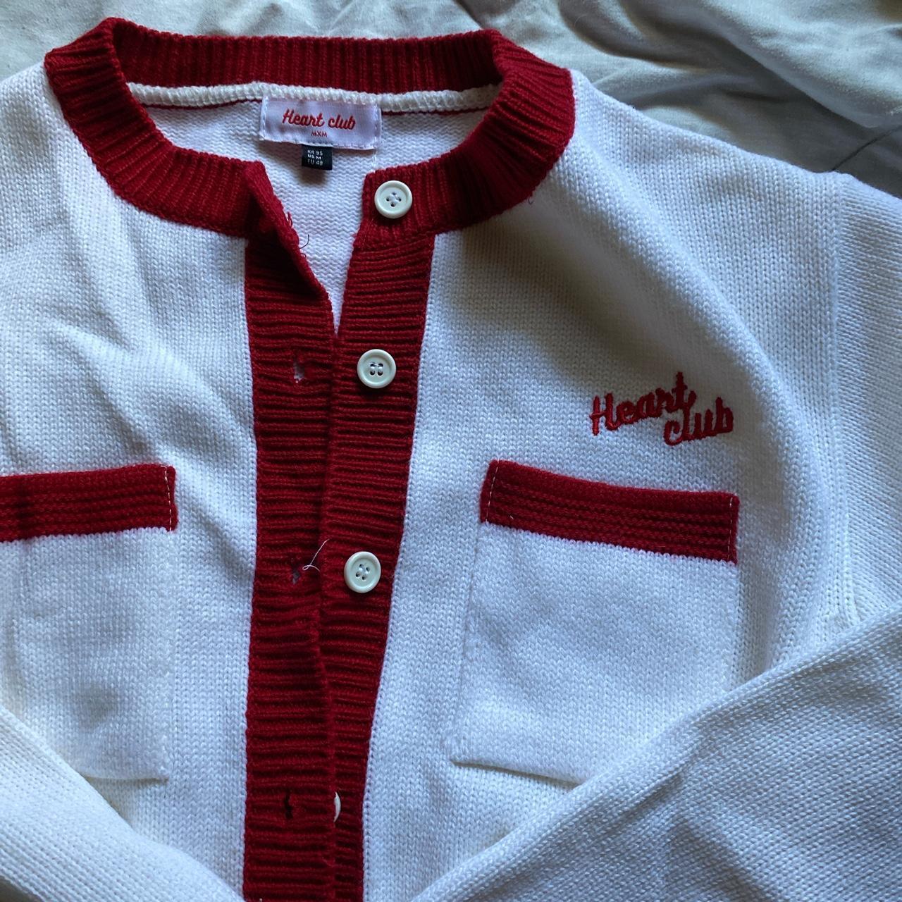 Heart club clearance cardigan