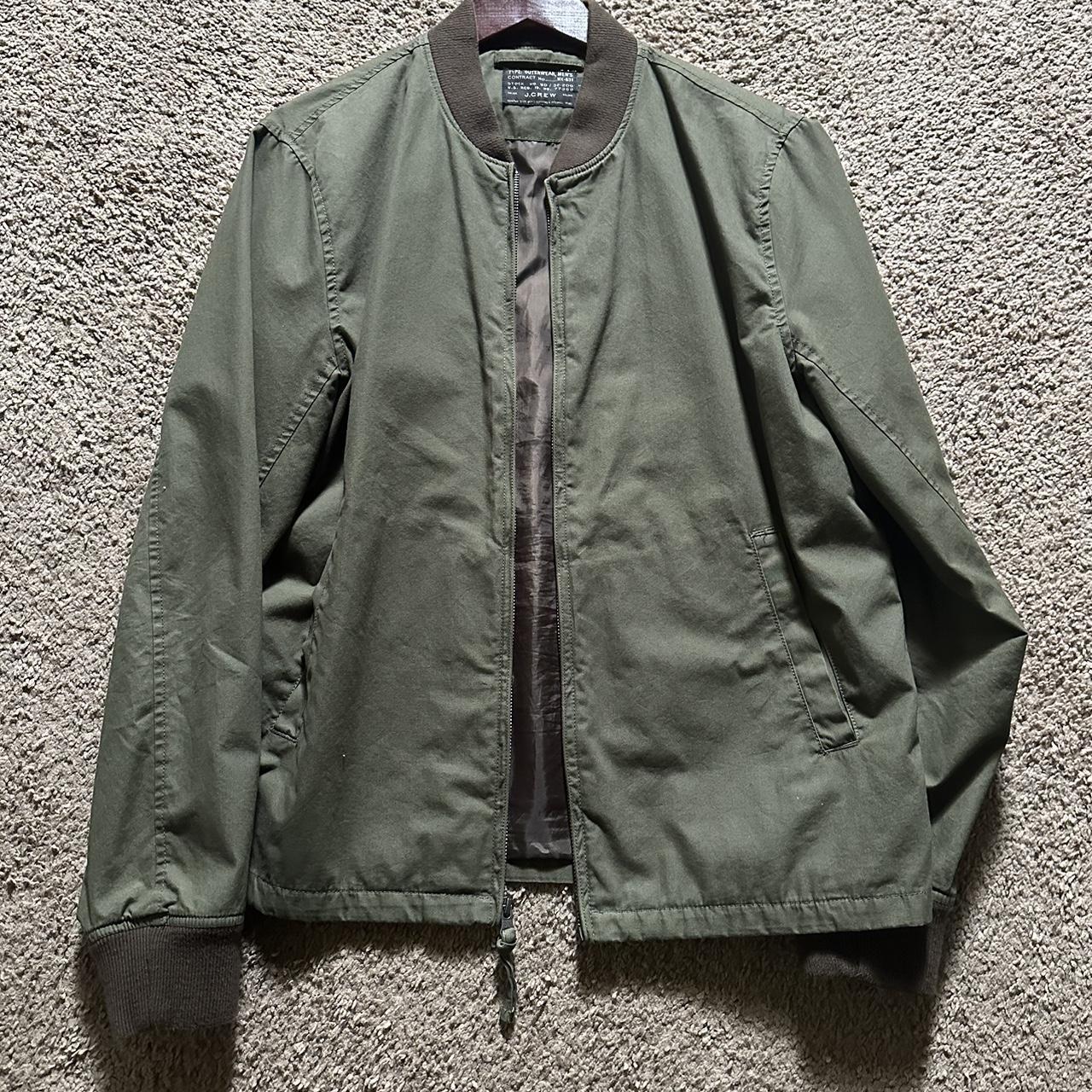 Crew Men's Bomber Jacket Green/Khaki M – Crew Green