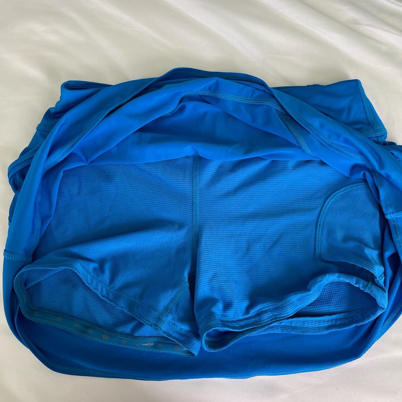 Athleta tennis skirt in color bright paradise blue.... - Depop