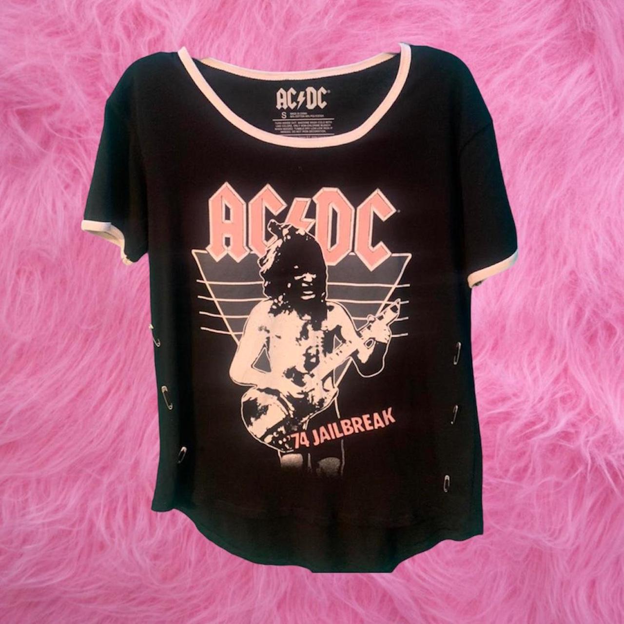 hot topic ac dc shirt