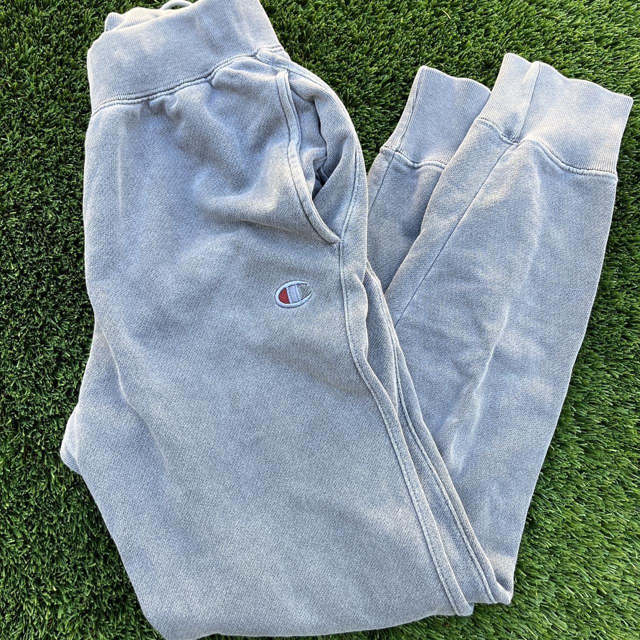 Champion Women's Grey Joggers-tracksuits | Depop