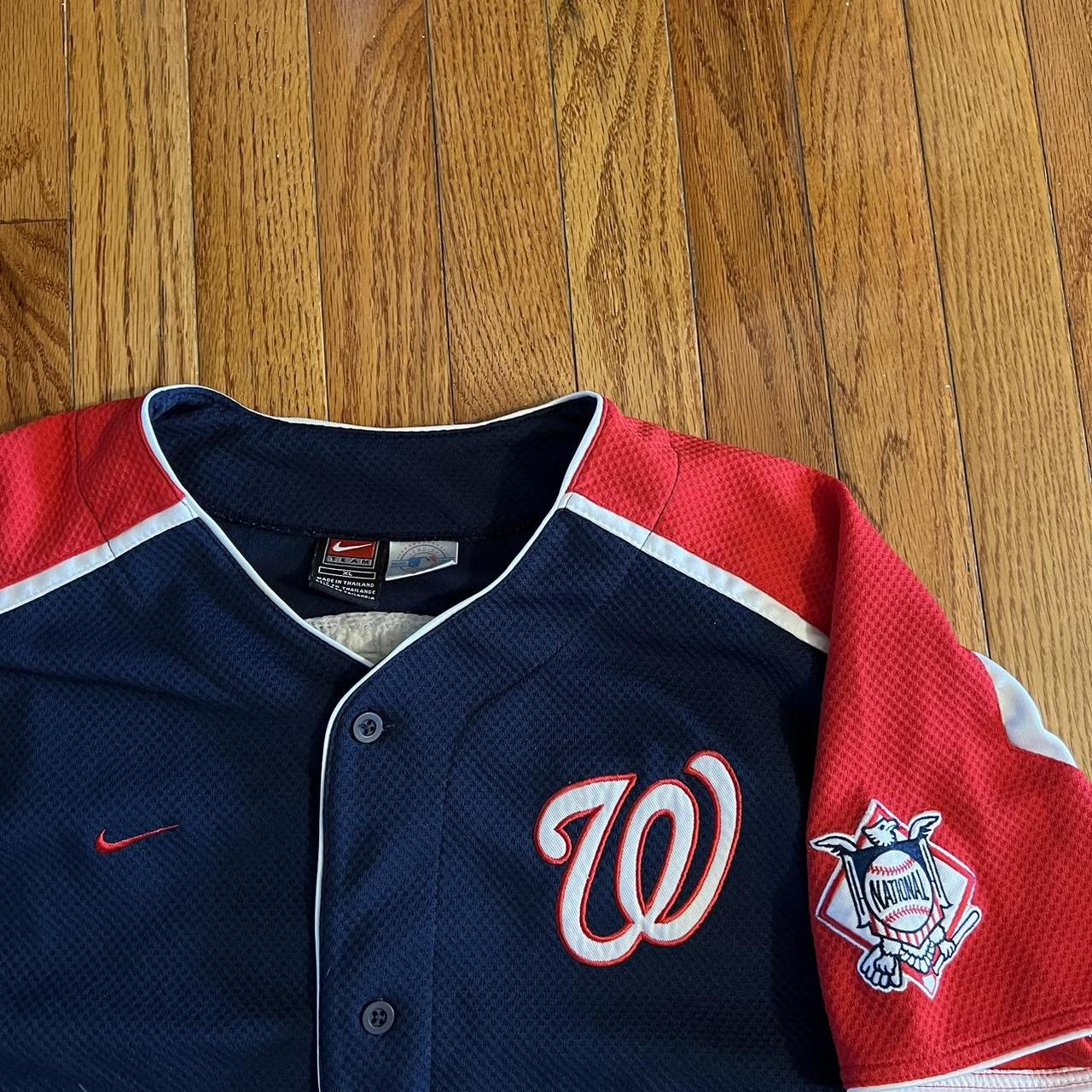 Nike baseball Washington Nationals polo - Depop