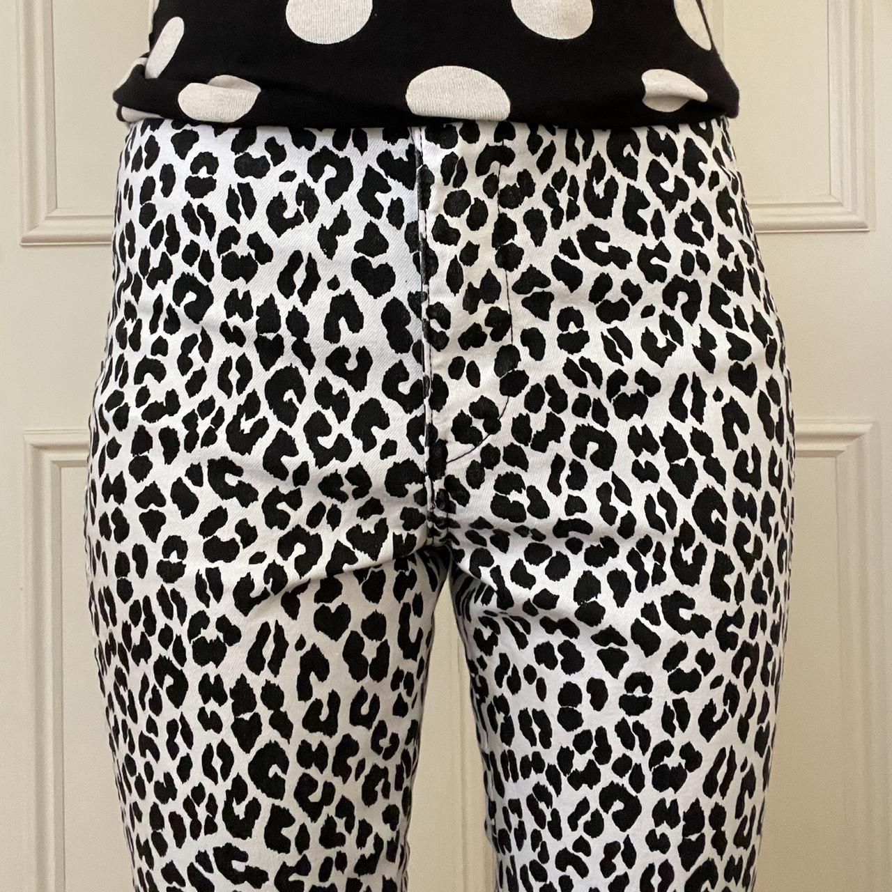 Leopard print 2025 jeans h&m