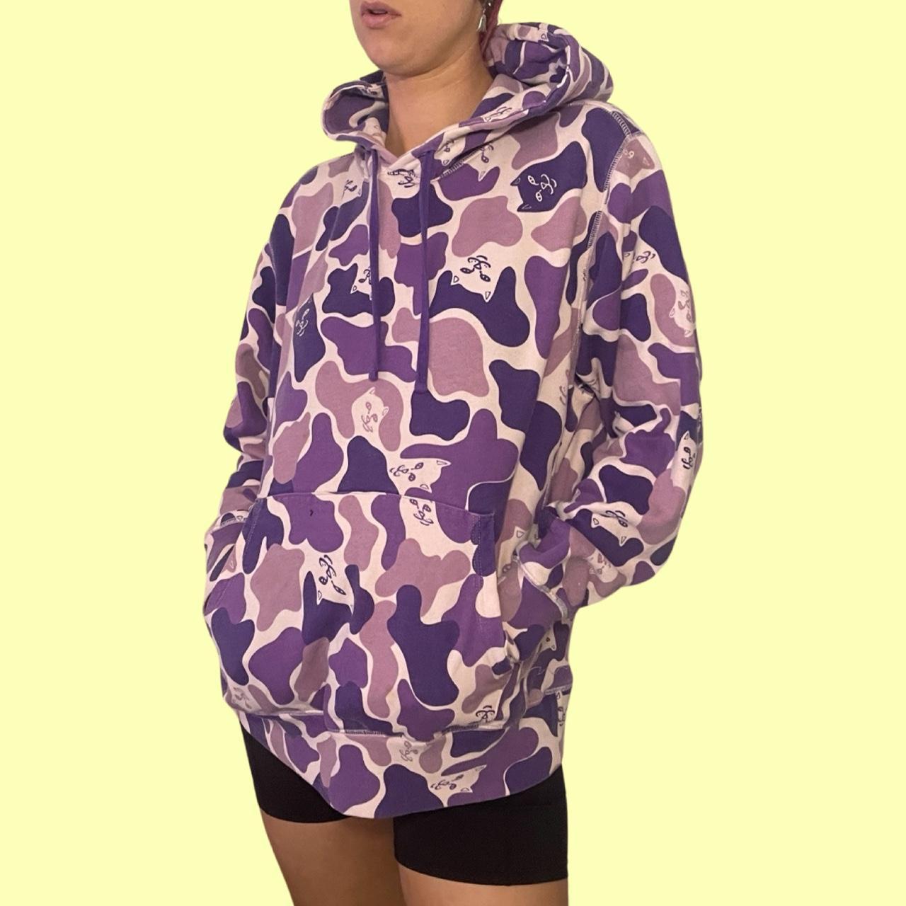 Rip n dip purple camo hoodie online