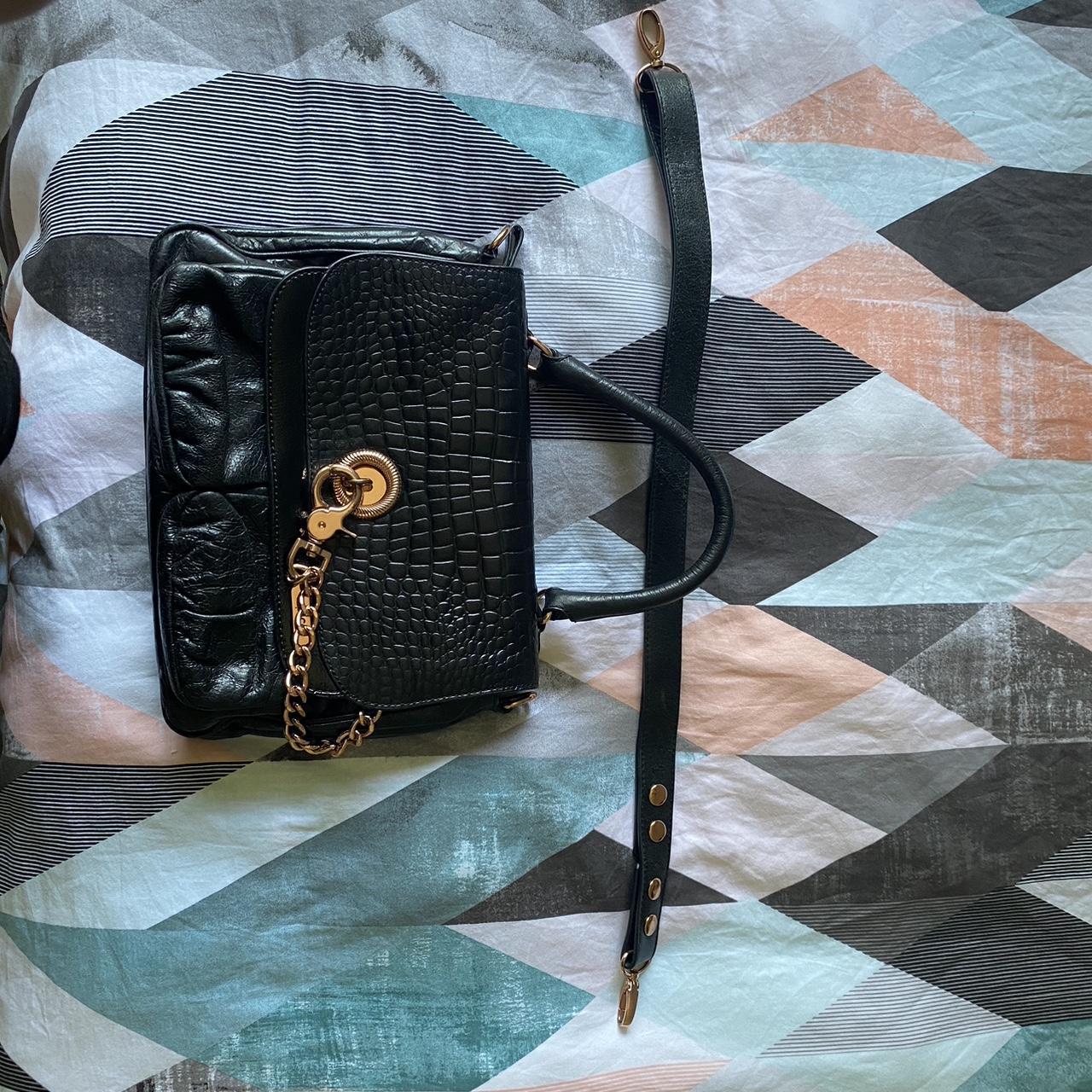 Mimco black bag Excellent condition for age of the. Depop