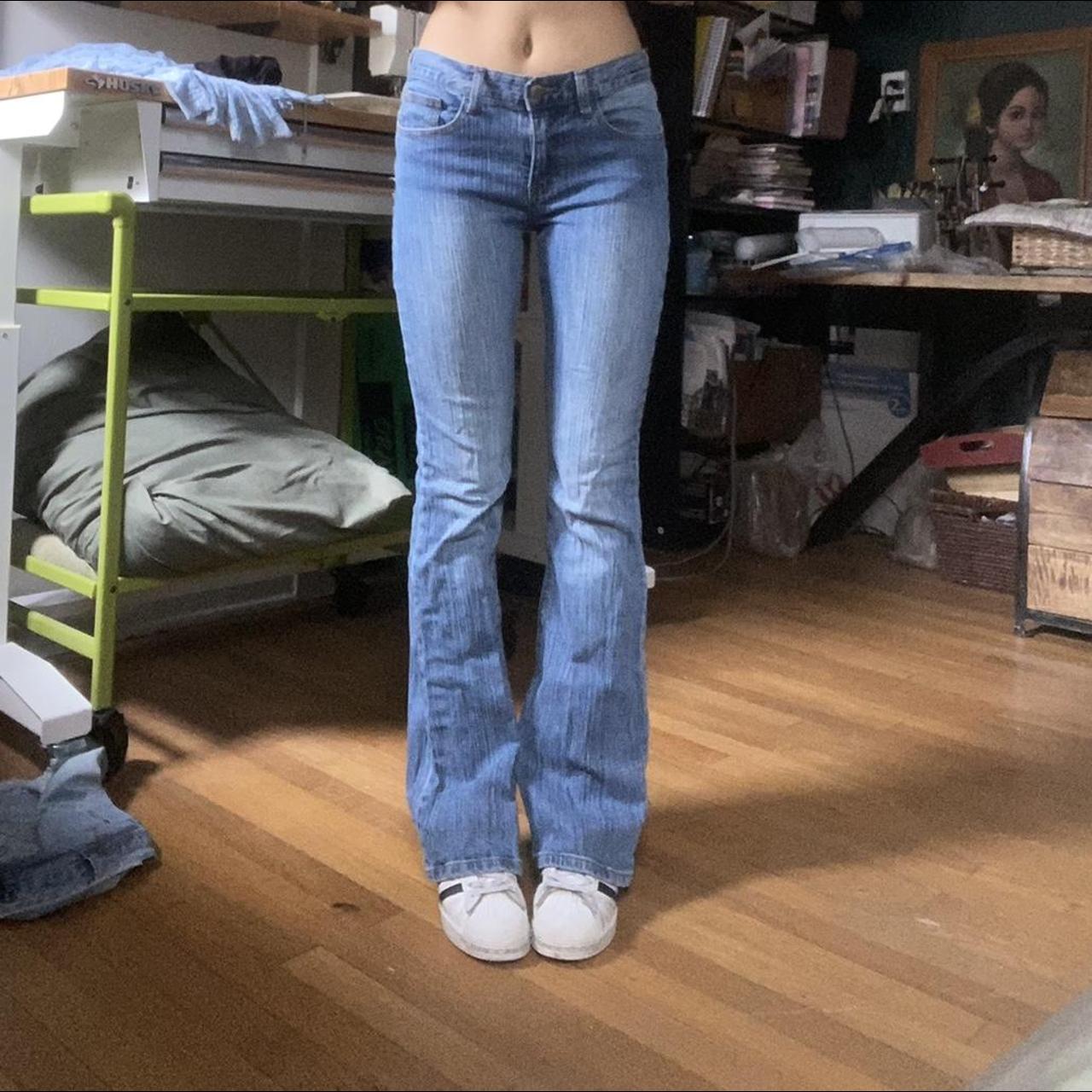Brandy Melville flare jeans Originally bought for... Depop