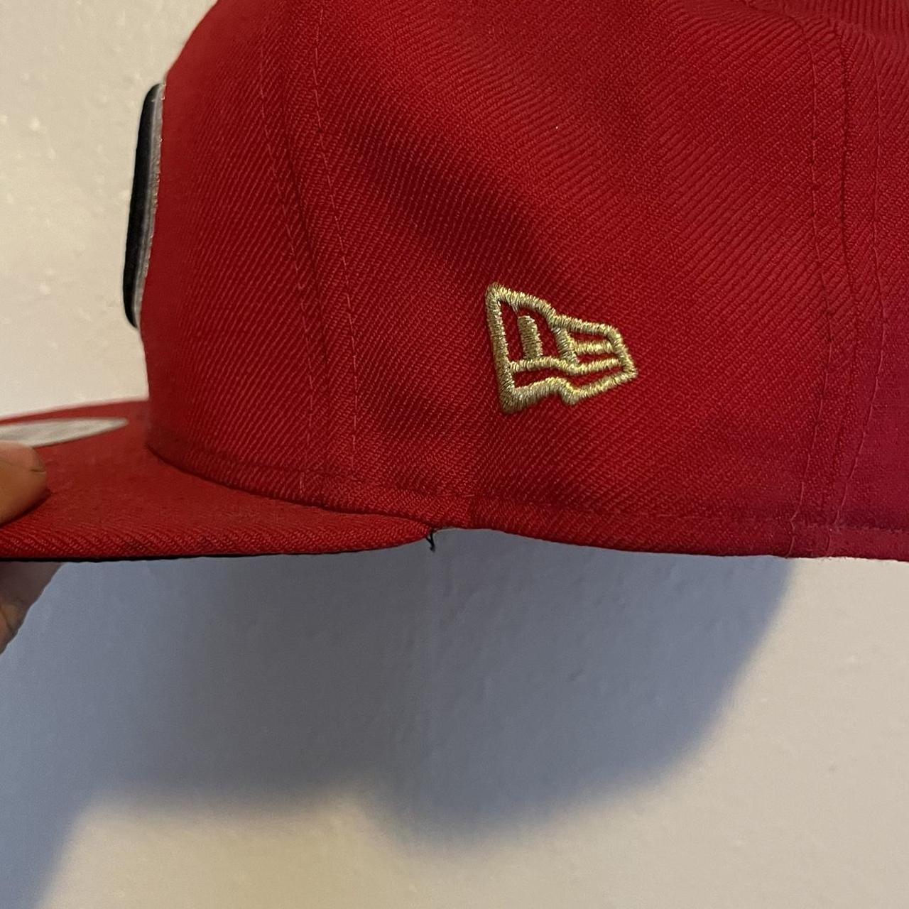 San Francisco 49ers Bucket Hats in Red (Adults OneSize) - Depop