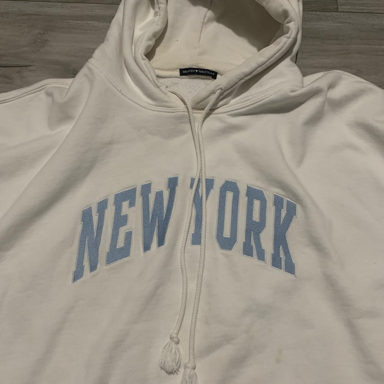 Brandy Melville New York Hoodie NWT Fits - Depop