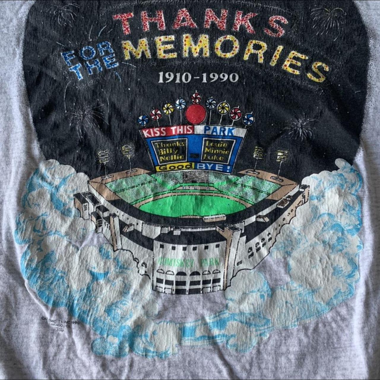 Chicago White Sox Comiskey Park First Game T-Shirt  - Depop