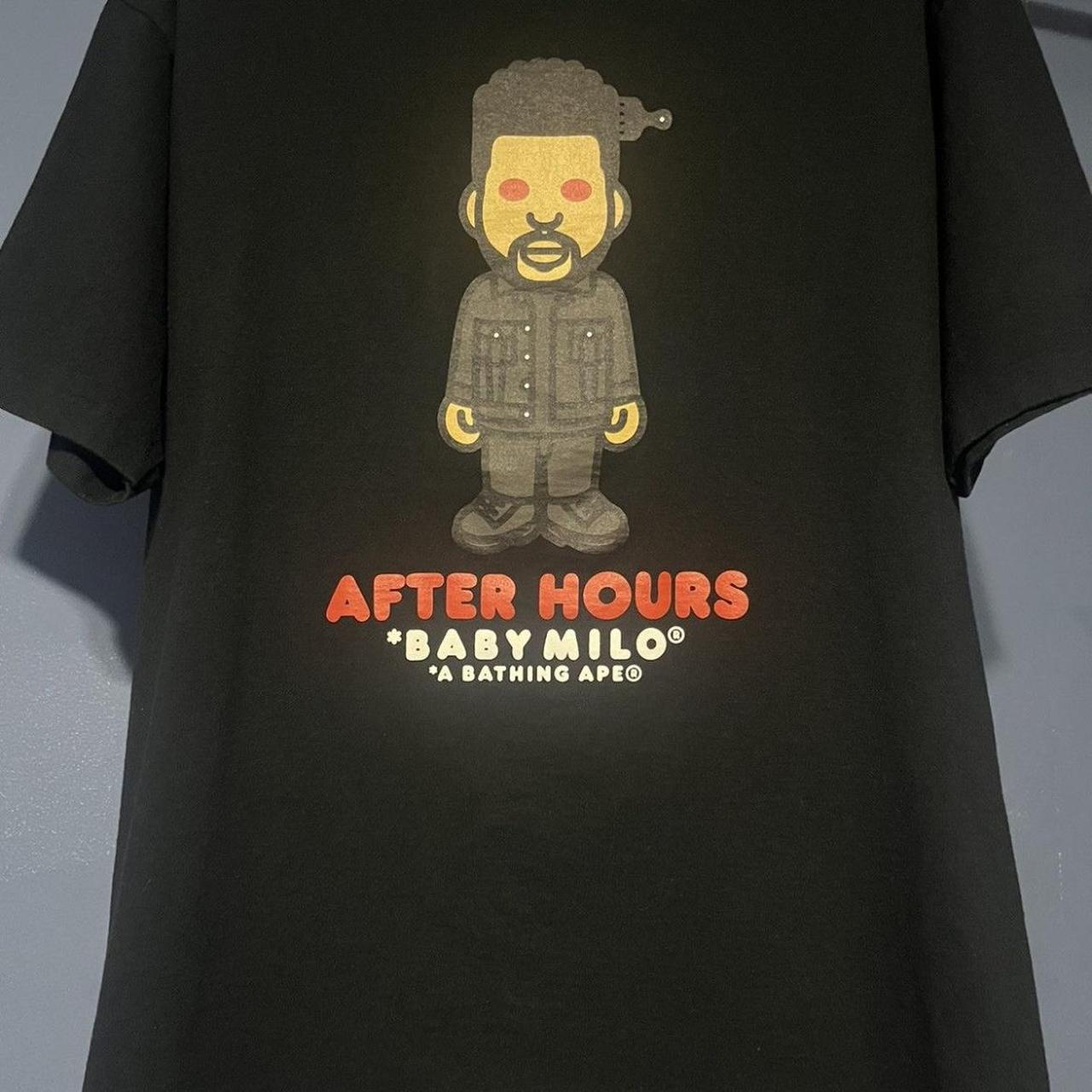 The Weeknd x buy Bape Shirt XL