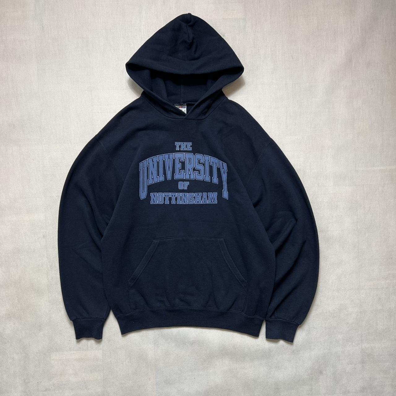 Hoodie The University Of Nottingham vintage 90’s... - Depop