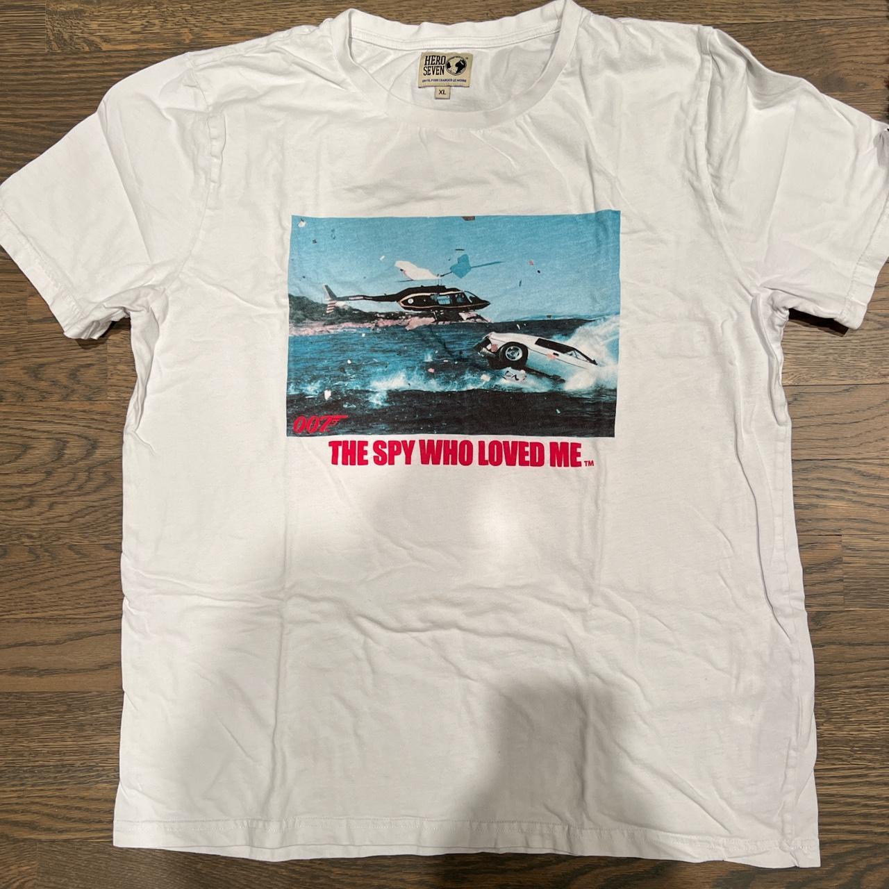 The Spy Who Lived Me T Shirt James Bond Vintage Depop