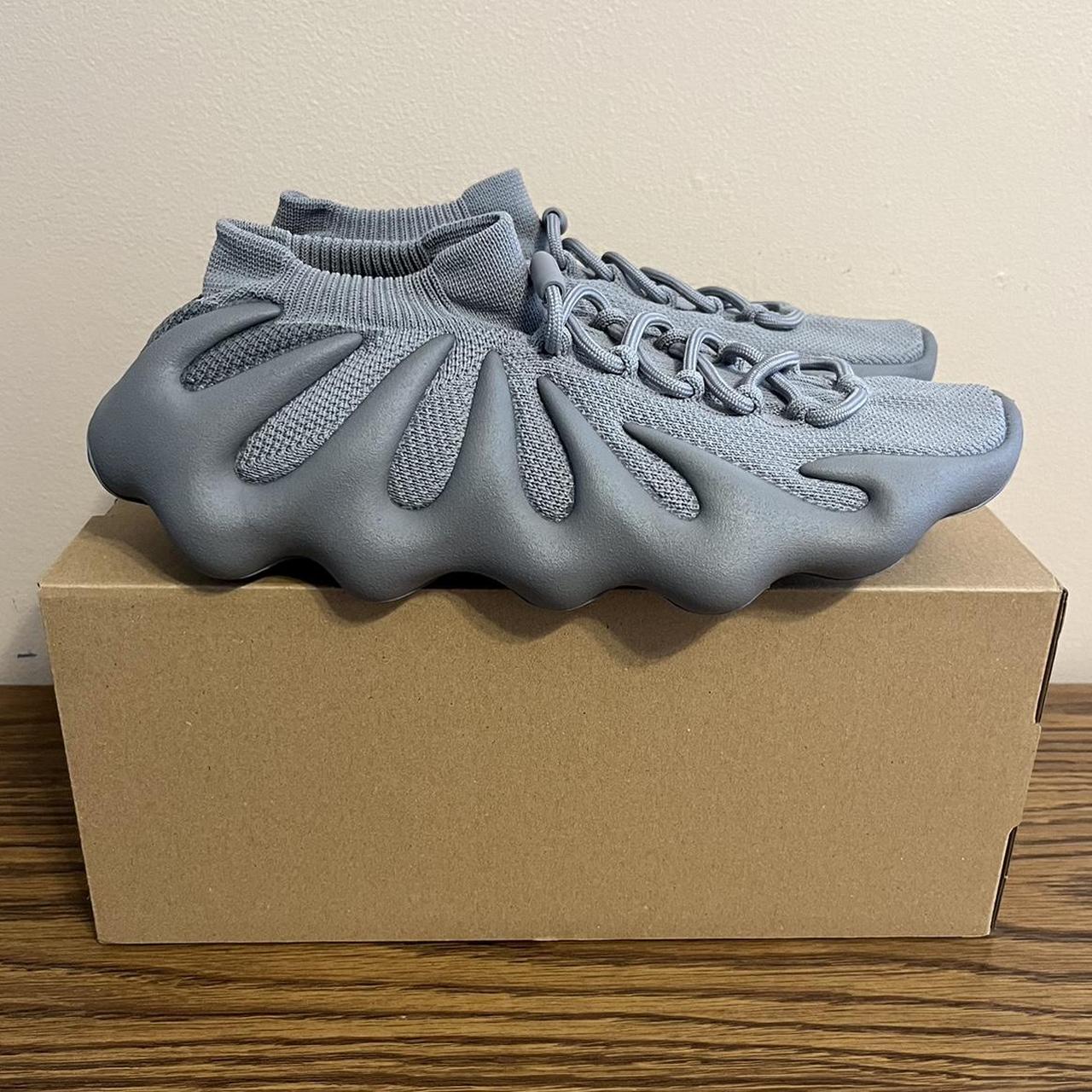 Adidas Yeezy 450 Stone Grey ID9446. A pair of Yeezy... - Depop