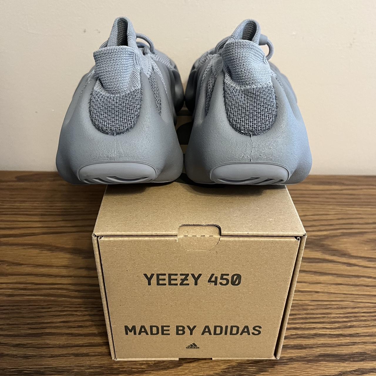 Adidas Yeezy 450 Stone Grey ID9446. A pair of Yeezy... - Depop