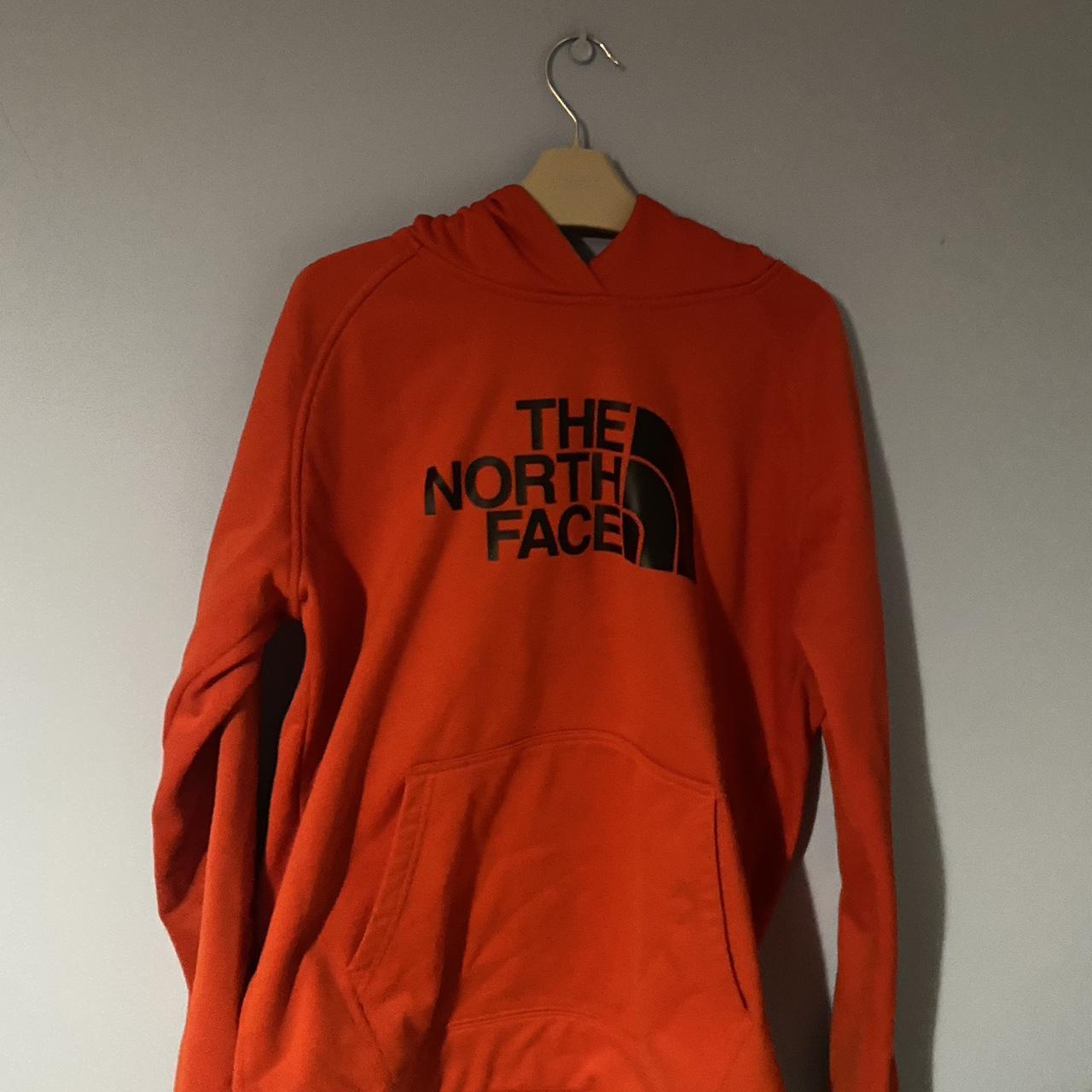 The North Face Men's Red and Black Jumper | Depop