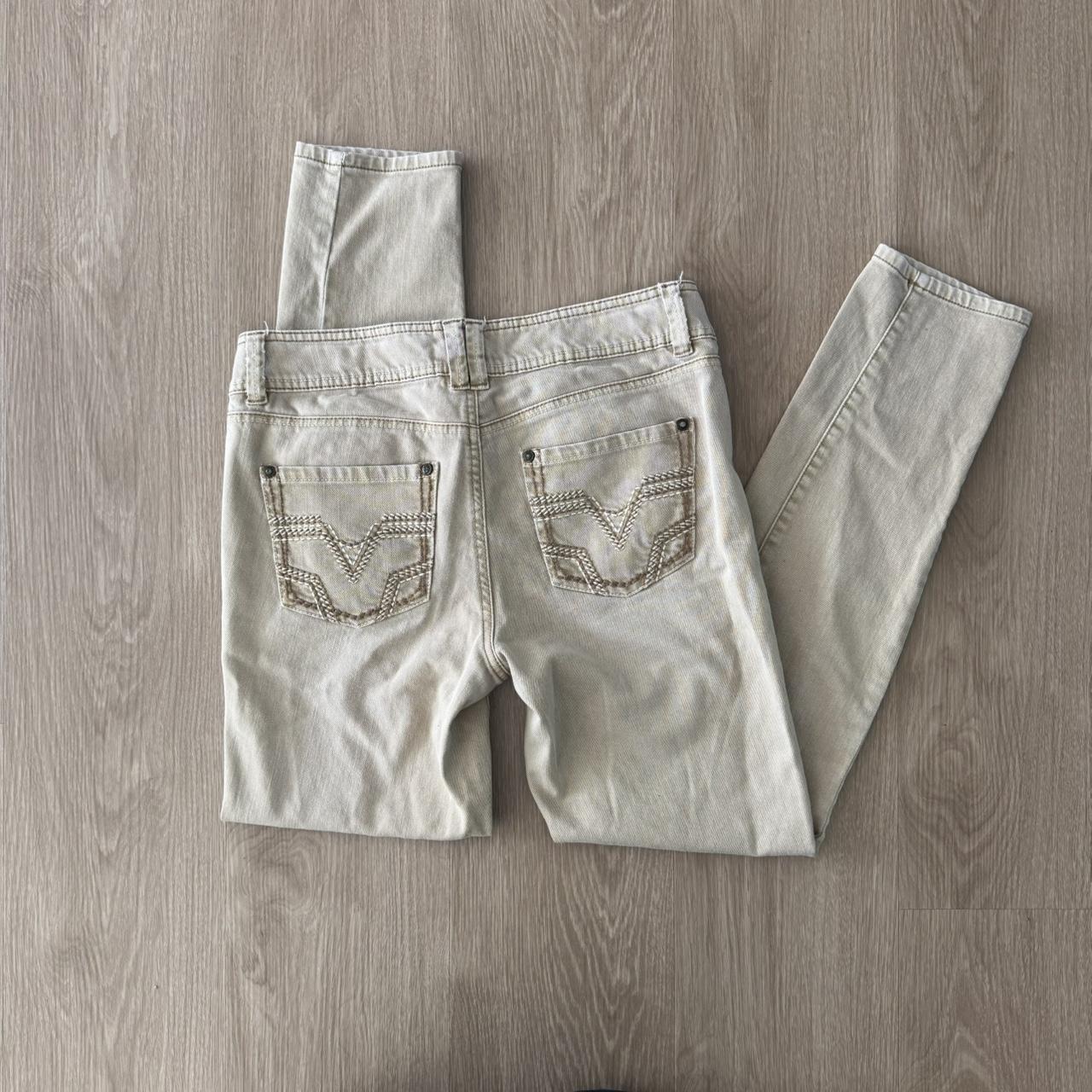 Cache Women's Pants - Cream/White - 4 – Cache Tan… - image 3