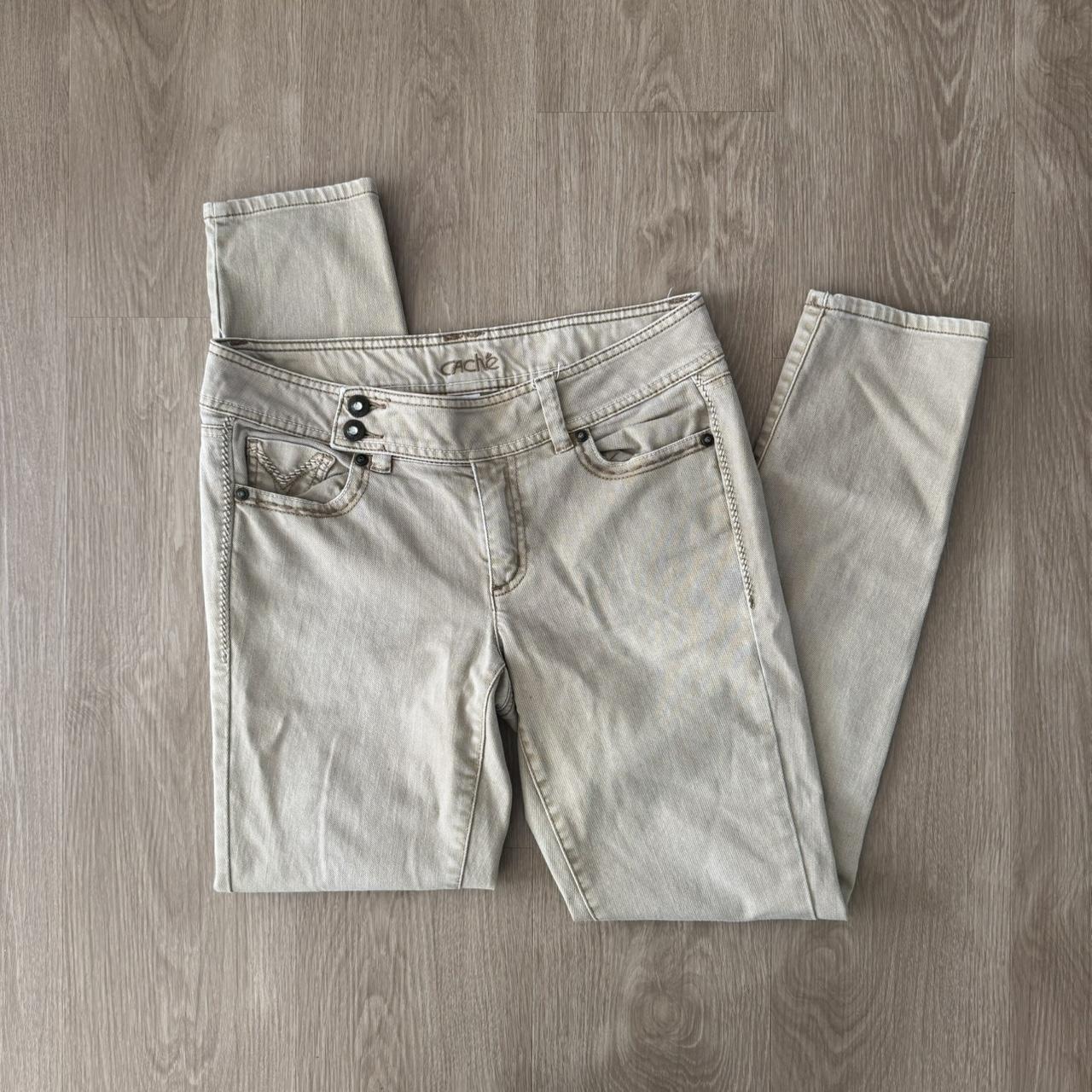 Cache Women's Pants - Cream/White - 4 – Cache Tan… - image 2