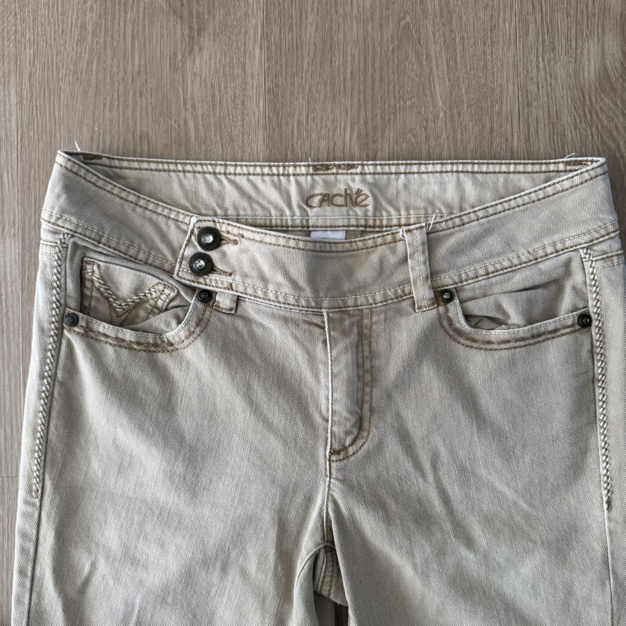 Cache Women's Pants - Cream/White - 4 – Cache Tan… - image 4