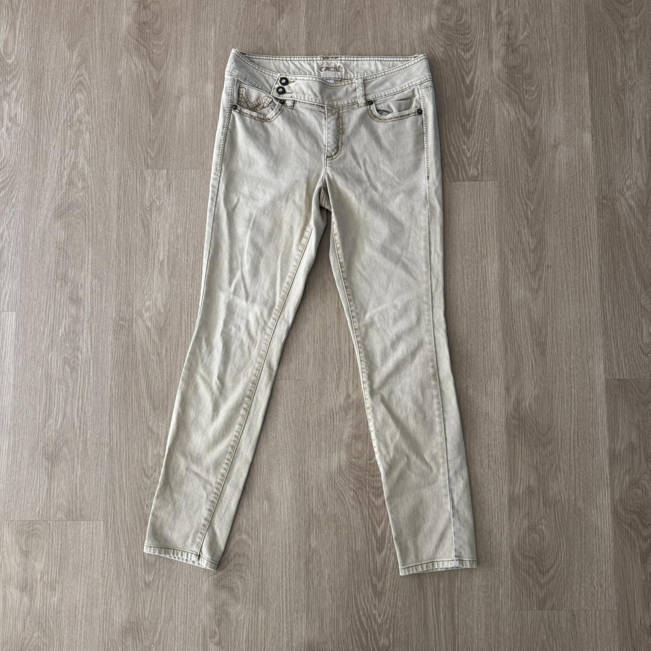 Cache Women's Pants - Cream/White - 4 – Cache Tan… - image 1