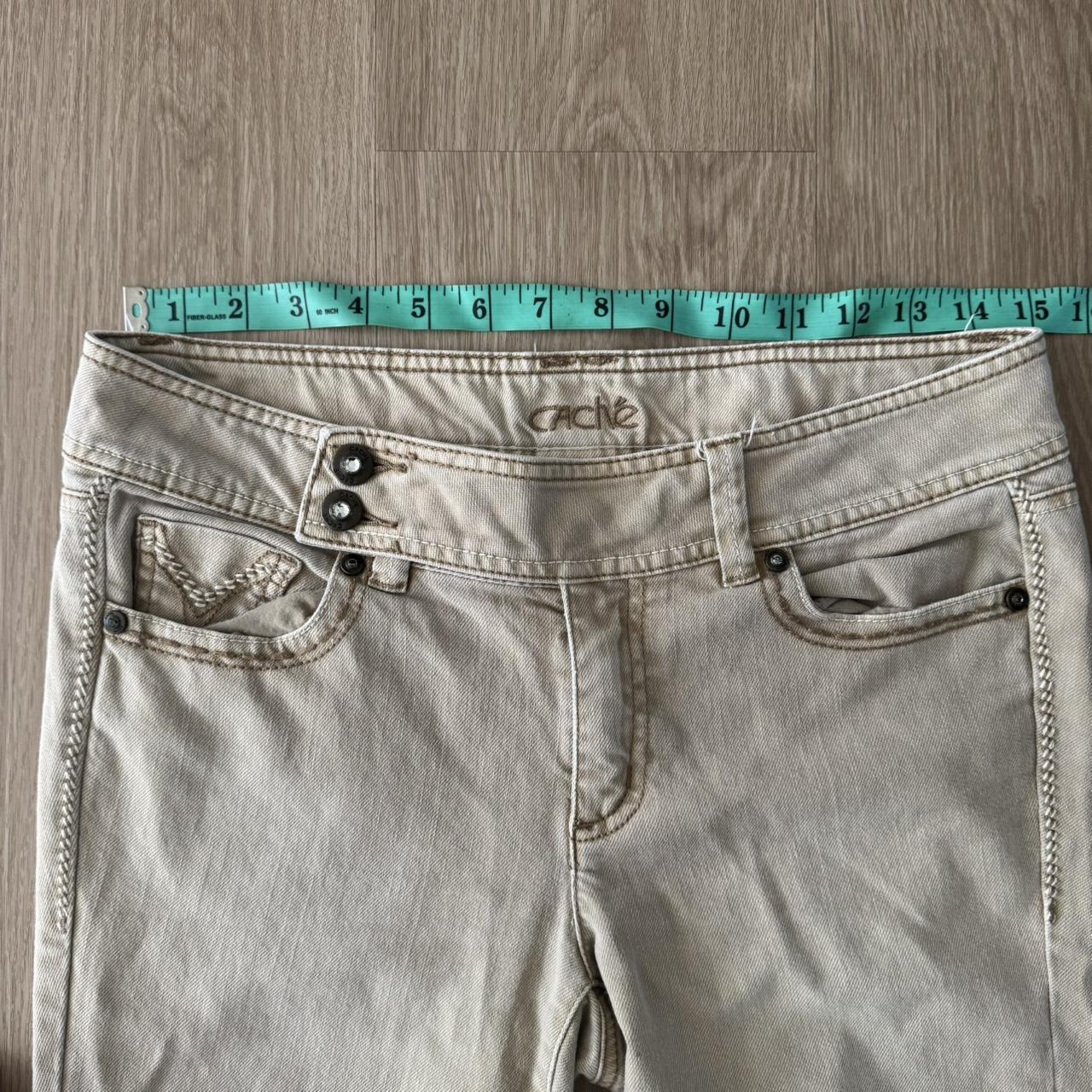 Cache Women's Pants - Cream/White - 4 – Cache Tan… - image 6