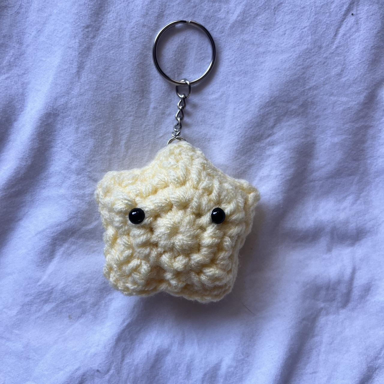 ⋆ ˚｡⋆୨୧˚ tiny star key chain ˚୨୧⋆｡˚ ⋆ - handmade by... - Depop