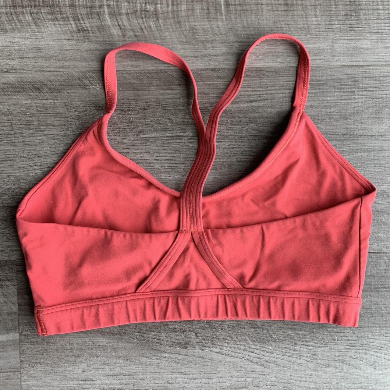 Gymshark Women's Red Bra | Depop