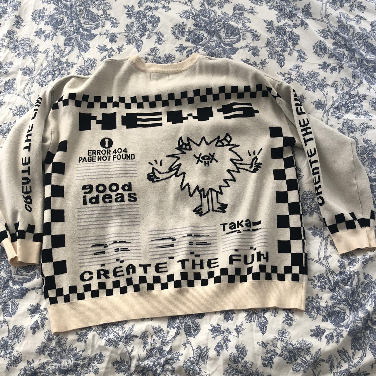 【taka】 Taka original graphic sweater Heavy weight great | Depop