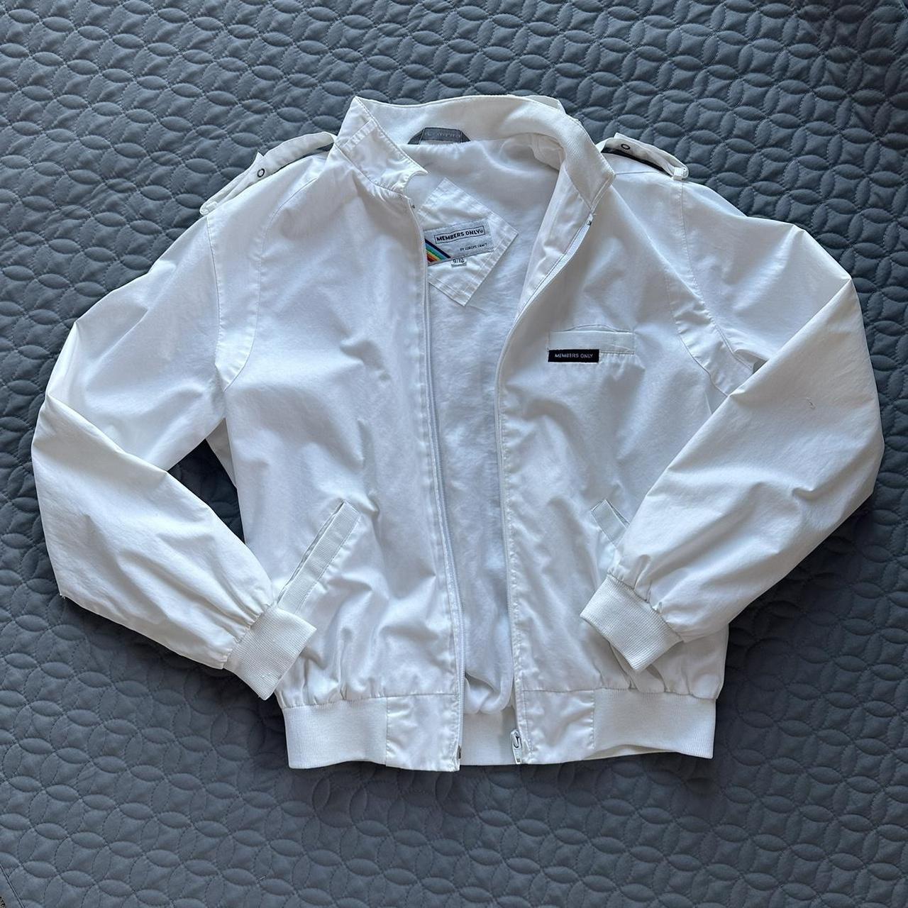 Members Only Women's White Jacket