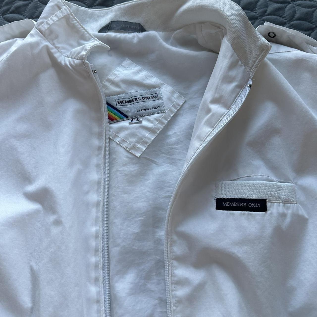 Members Only Women's White Jacket (2)
