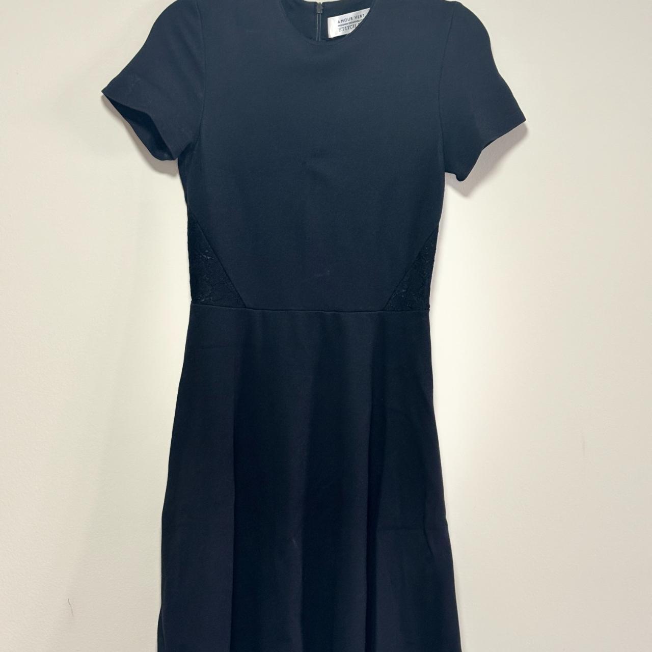 Amour Vert Women's Black Dress