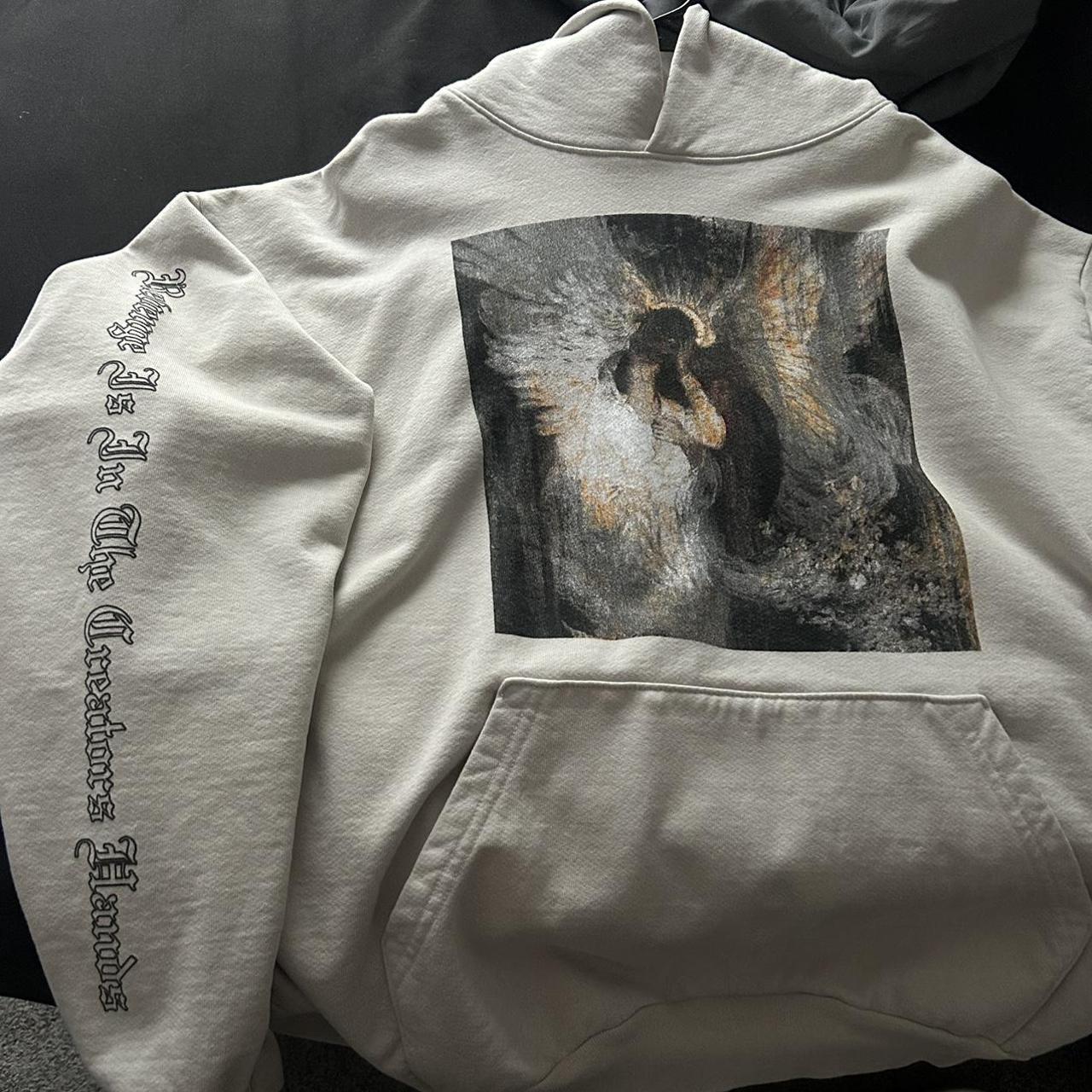 Revenge discount cream hoodie