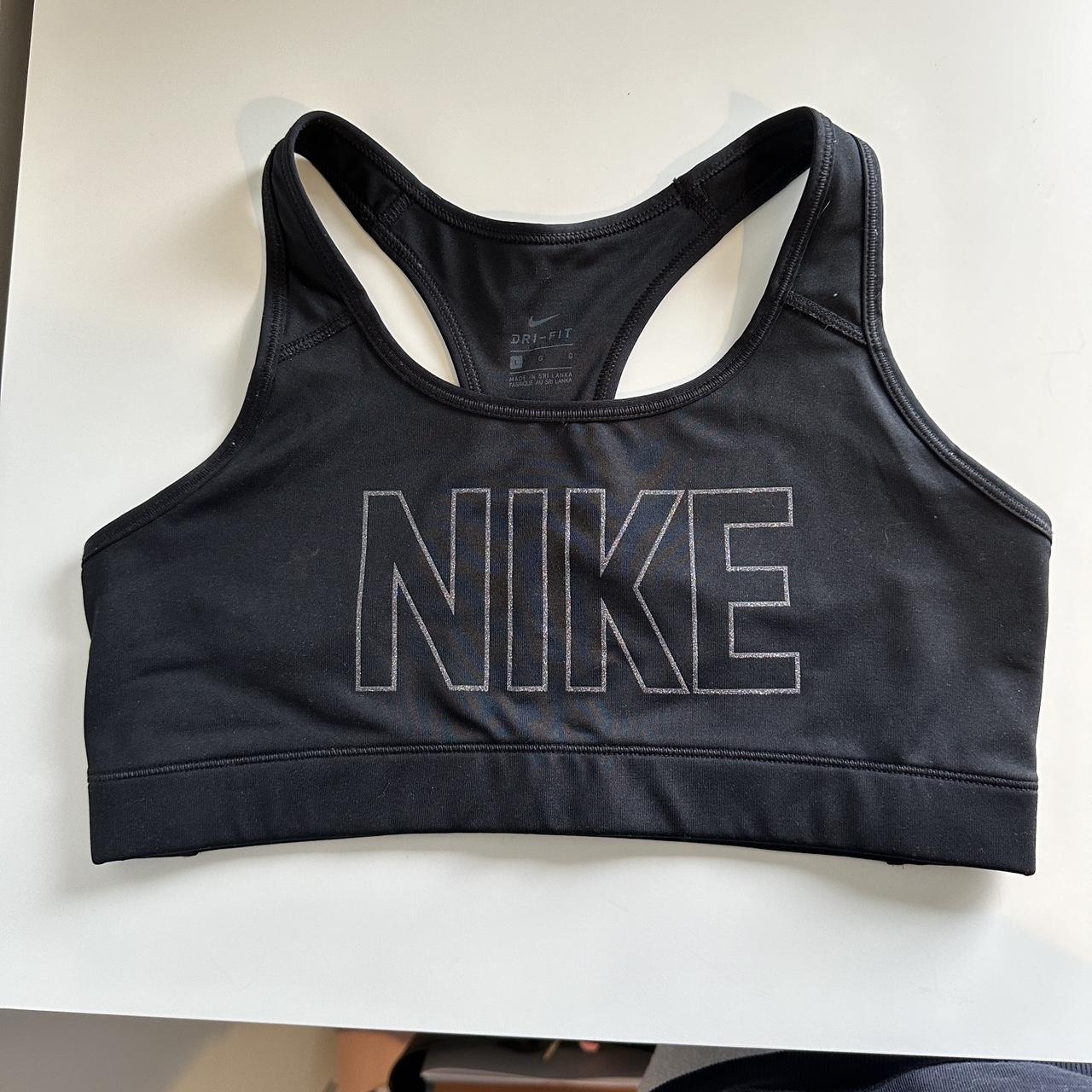 nike glitter sports bra