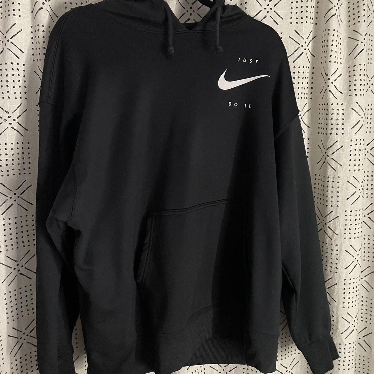 jd nike black hoodie