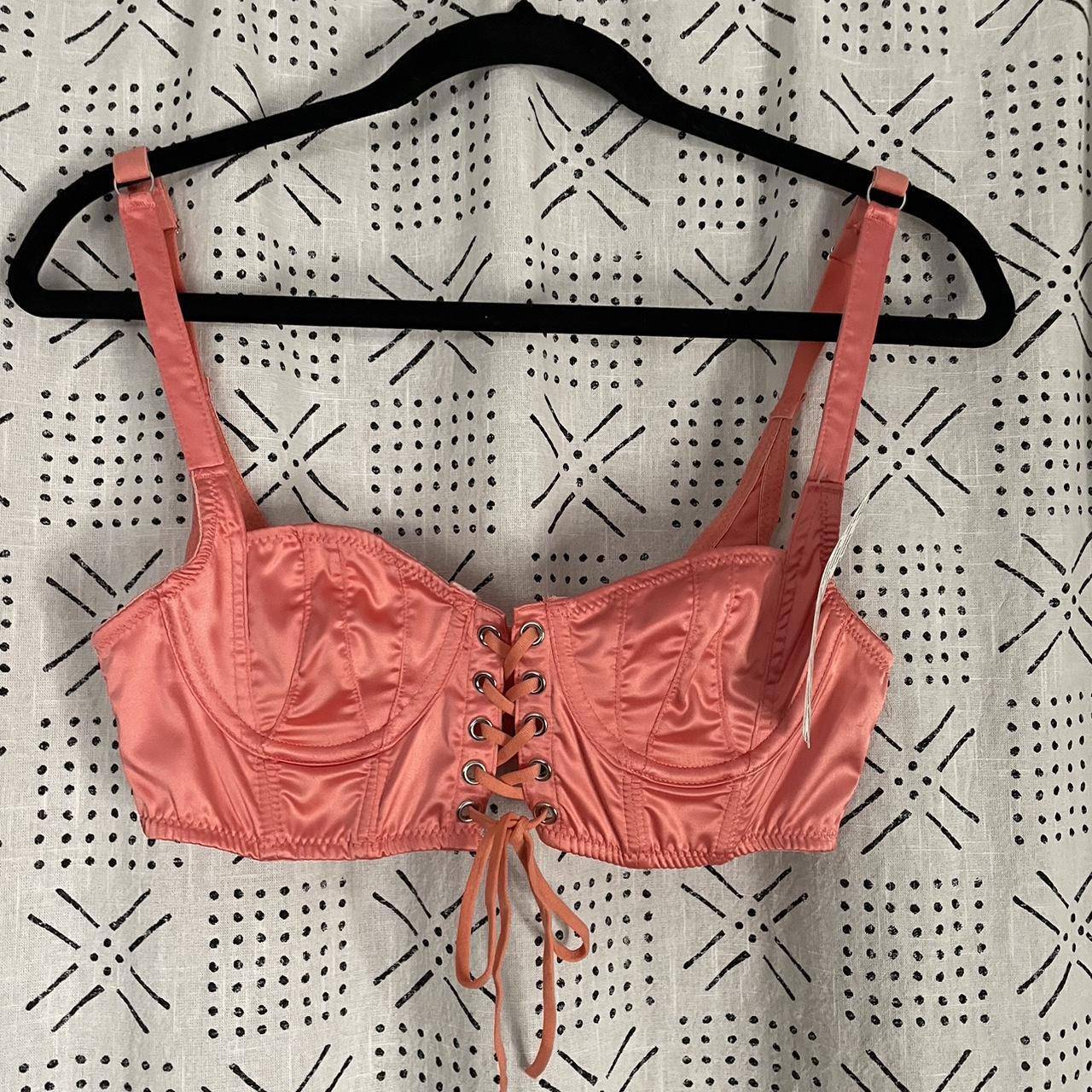 59 Brand new urban outfitter Lace Up Bustier corset... Depop