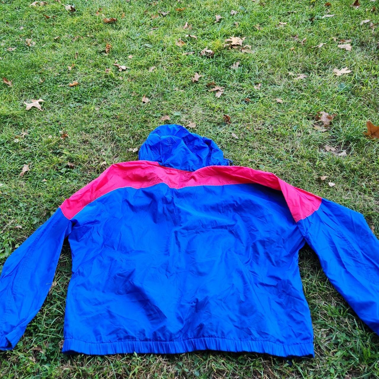 VINTAGE COLUMBIA 1/4 ZIP WINDBREAKER -MENS | Depop