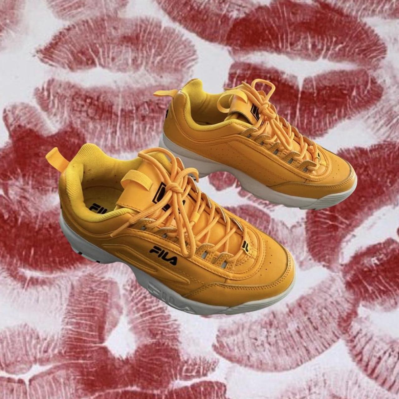 Mustard fila hot sale disruptor