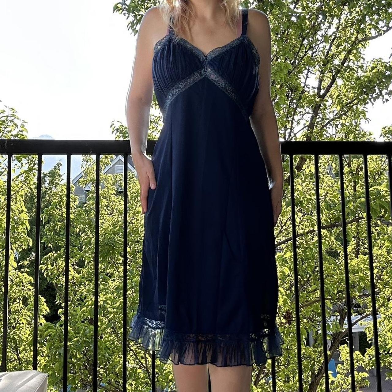 Vanity Fair Women's Blue Dress (4)