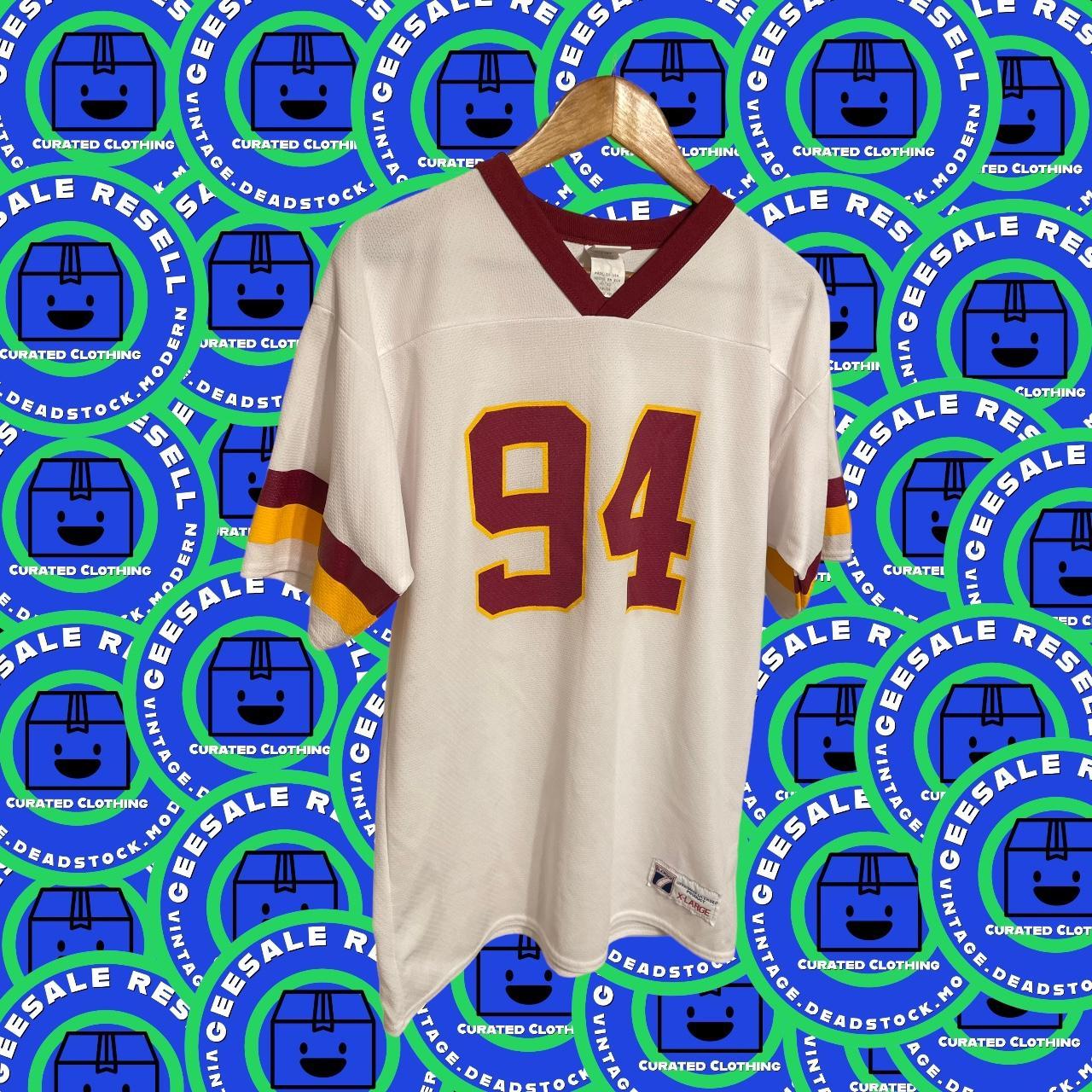 Vintage Dana stubblefield Washington football jersey - Depop