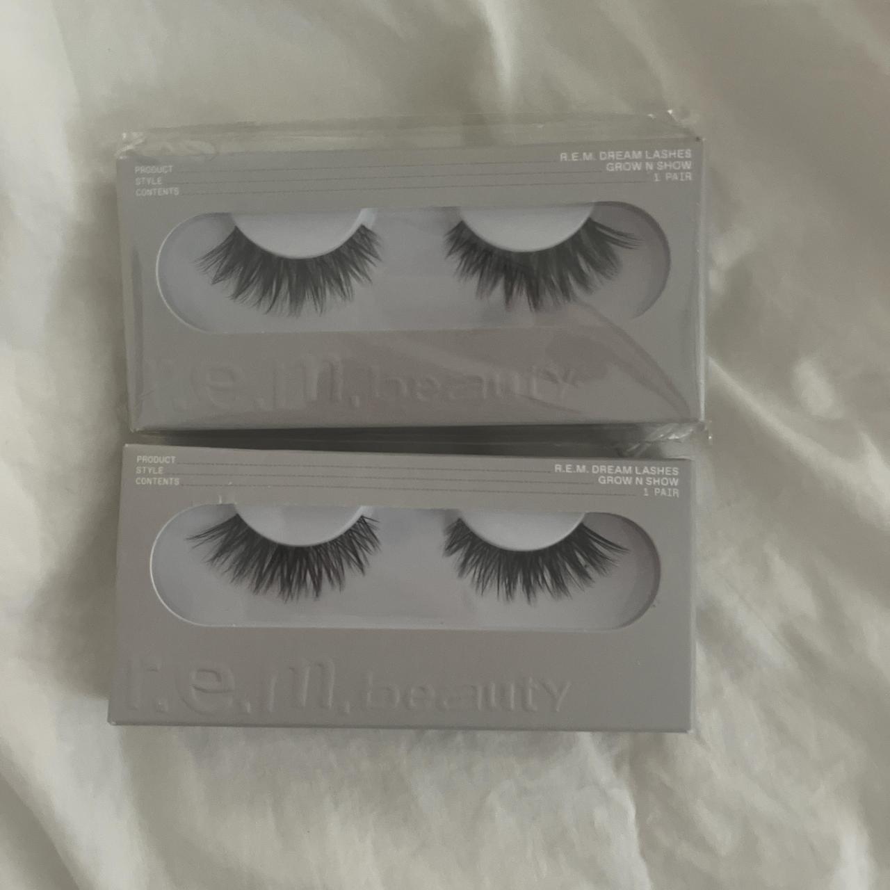 two pairs of REM beauty grow n show lashes both... Depop