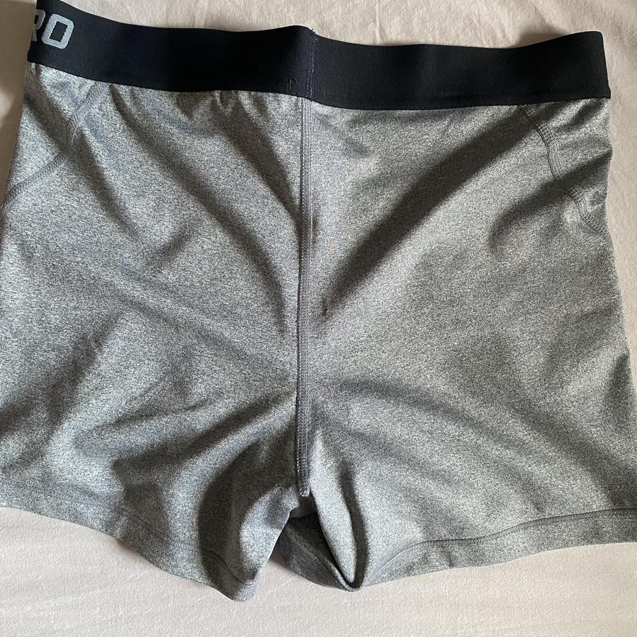 womens grey nike pro shorts
