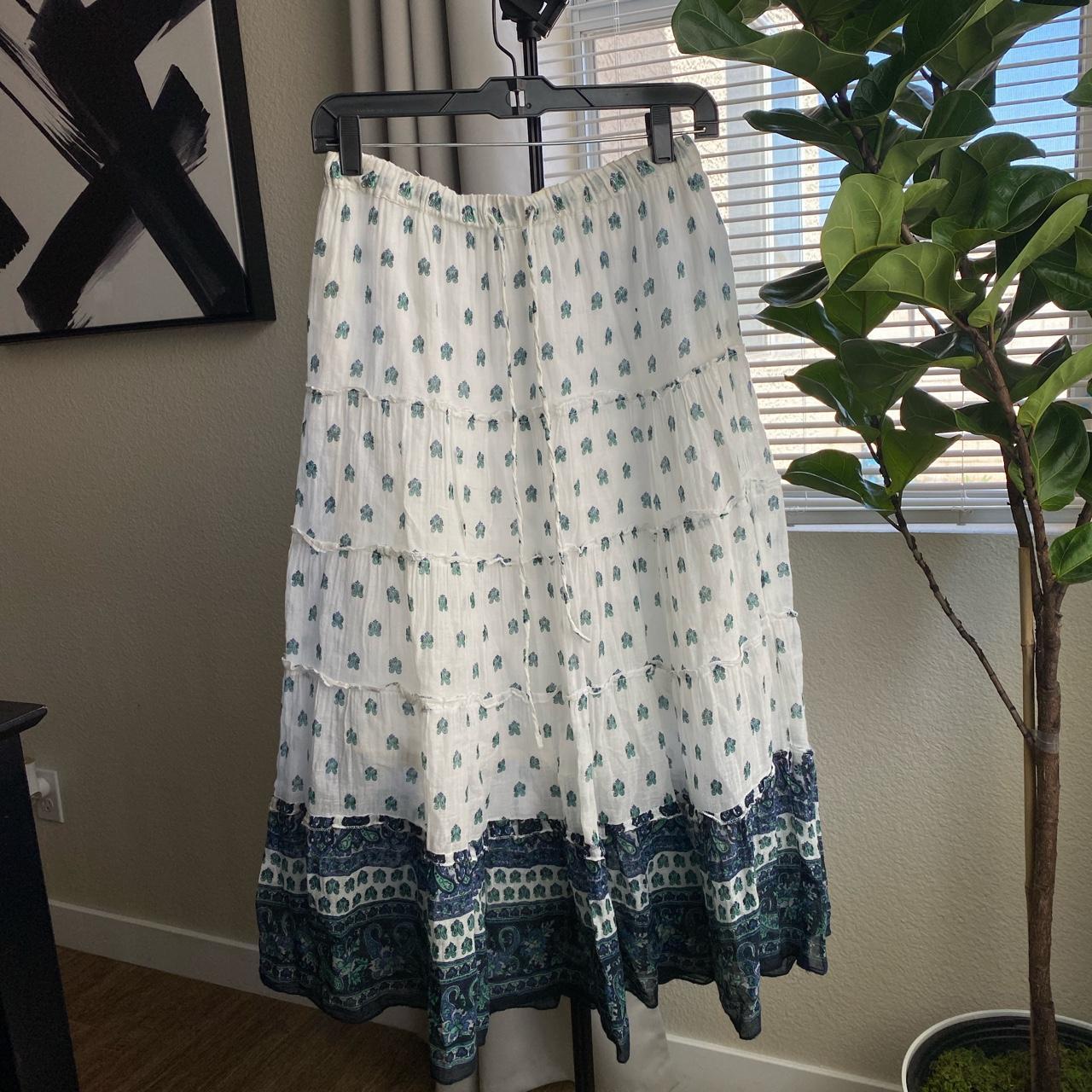 Blue skirt outlet in spanish