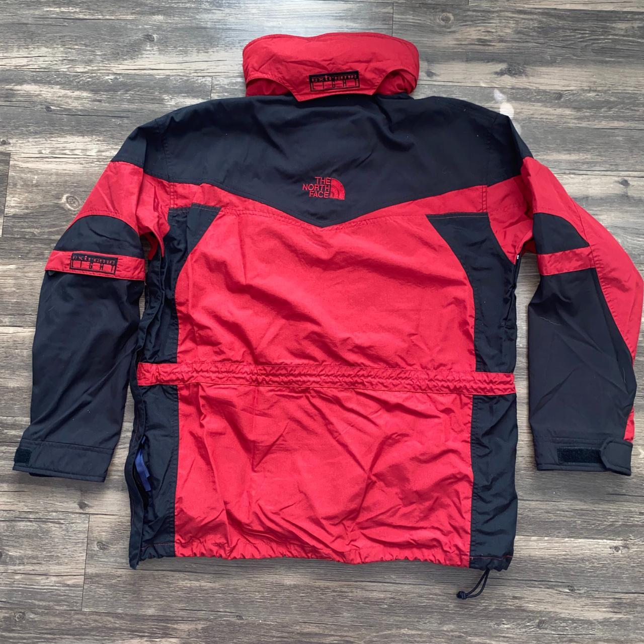 The North Face Men's Black and Red Jacket | Depop