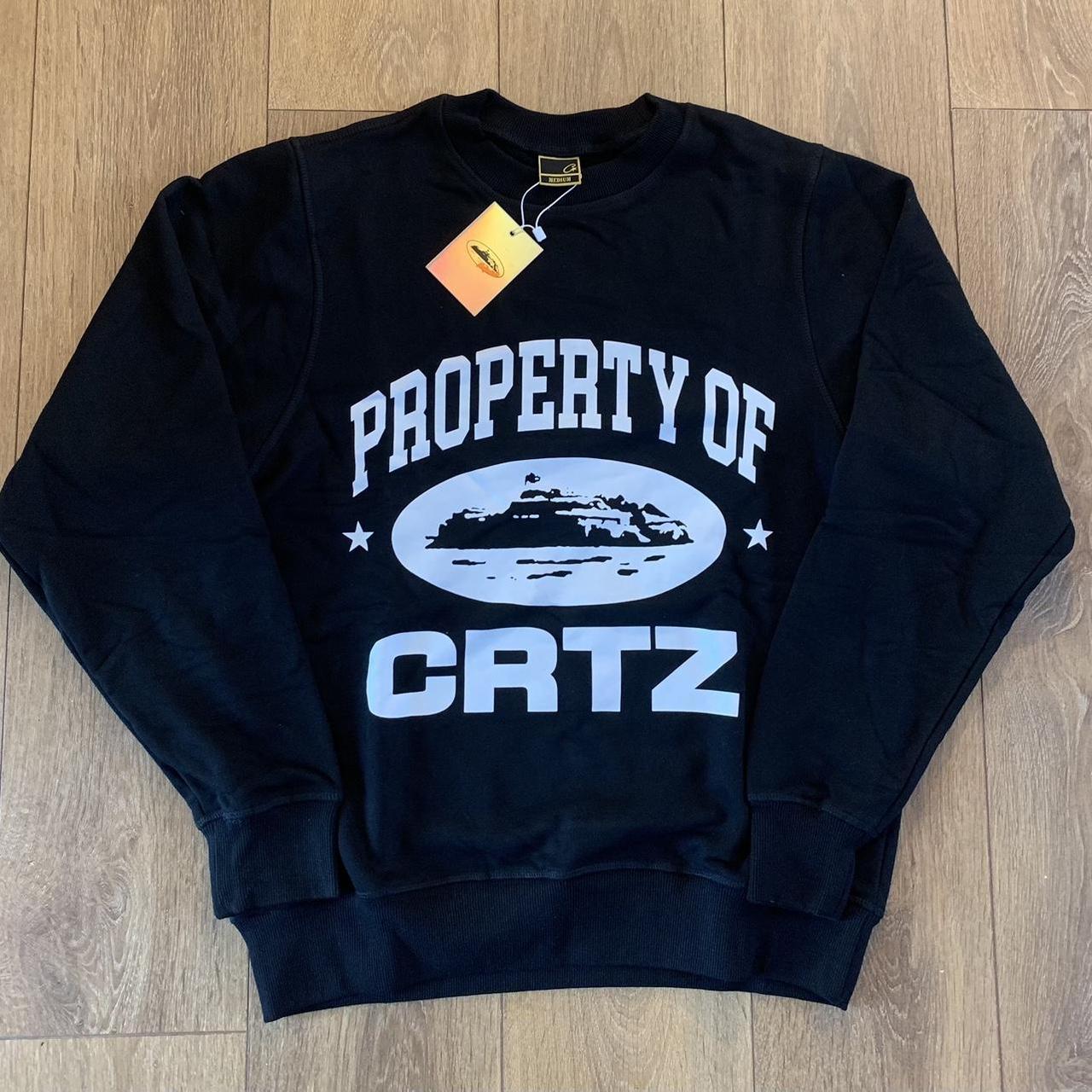 Corteiz (CRTZ) Black Property of corteiz jumper /... - Depop