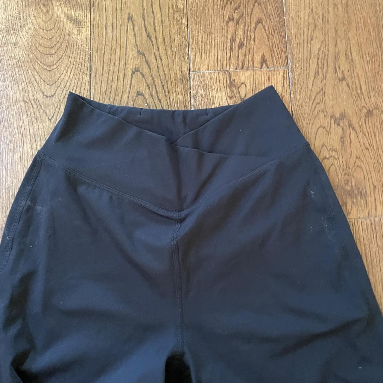 Halara pant in medium. Crossover front that’s high&mldr; - Depop