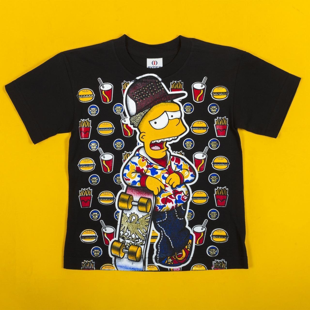 Bart simpson bape hoodie deals