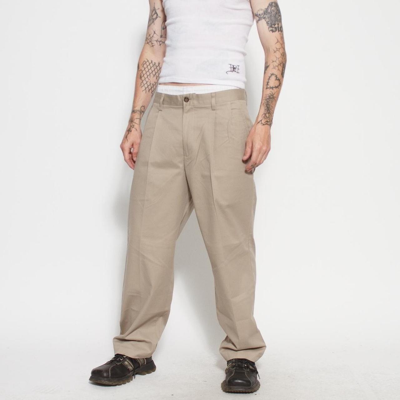 Deadstock 90s slacks pants by Dockers. NWT. Tan /...