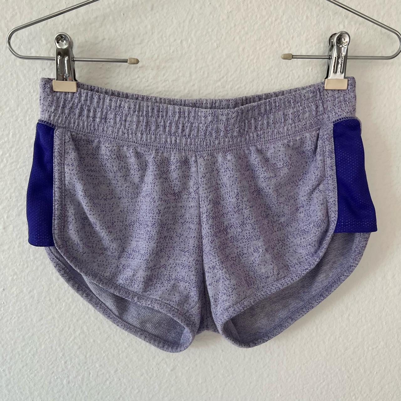 Purple Running Shorts Preloved but without... - Depop