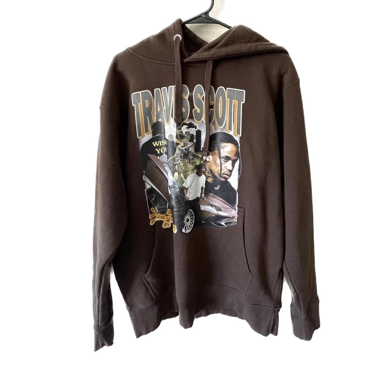 travis scott gold hoodie